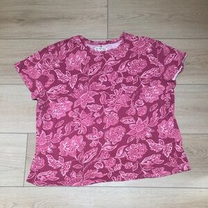 We The Free Pink Floral Camisole